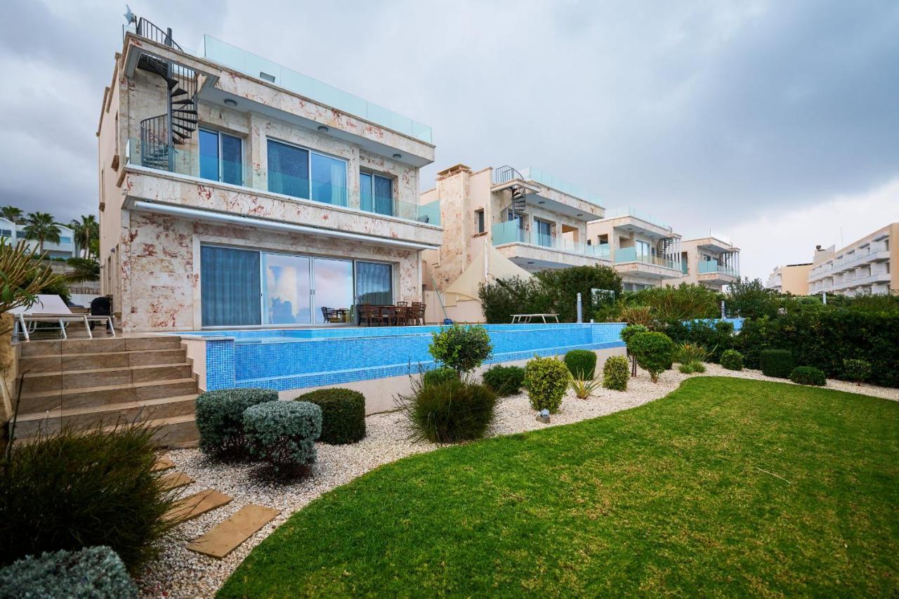 Olymp Luxury Villa D - Luxury Escape With Direct Beach Access And Unique Sunsets بافوس المظهر الخارجي الصورة