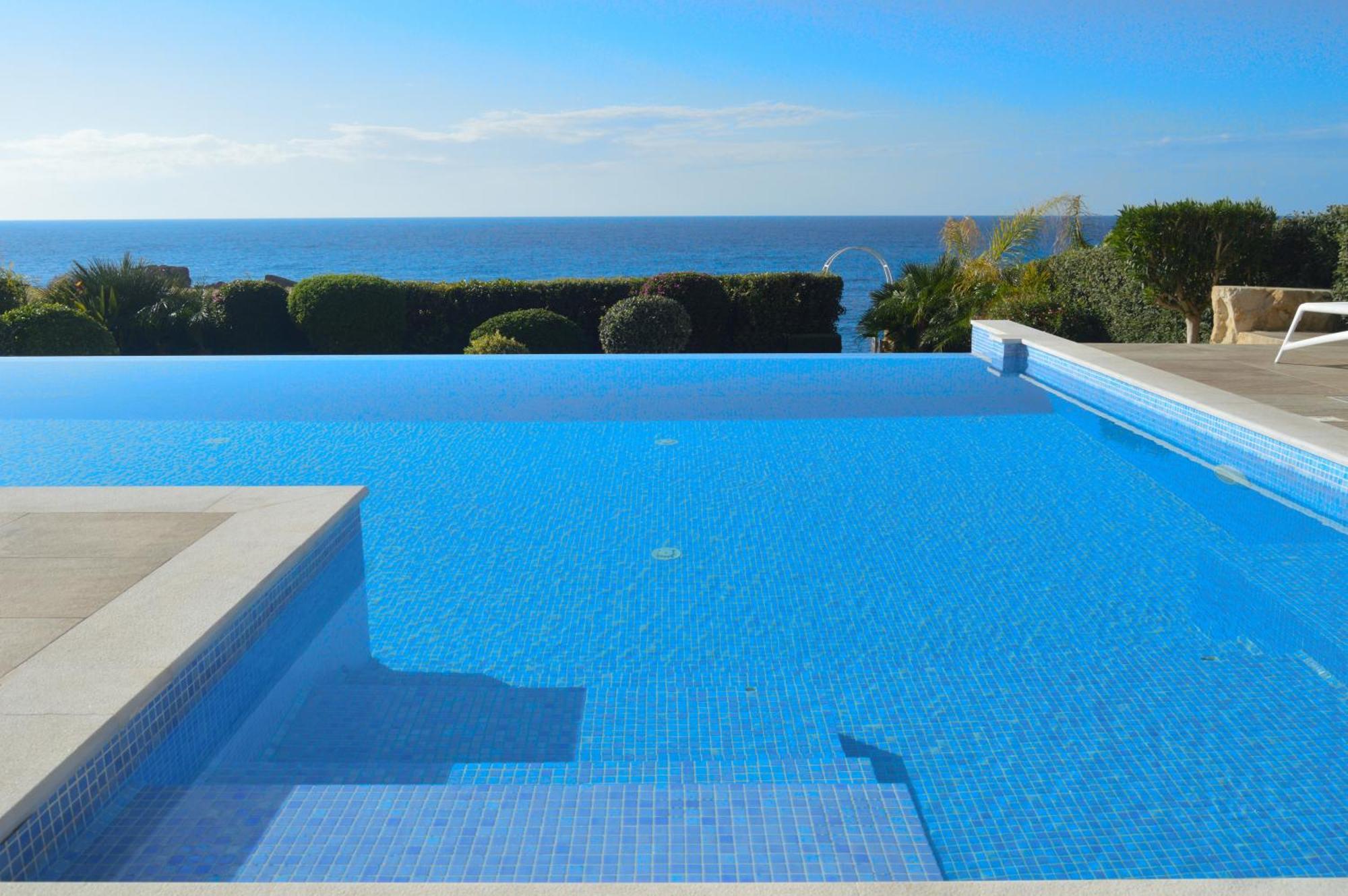 Olymp Luxury Villa D - Luxury Escape With Direct Beach Access And Unique Sunsets بافوس المظهر الخارجي الصورة