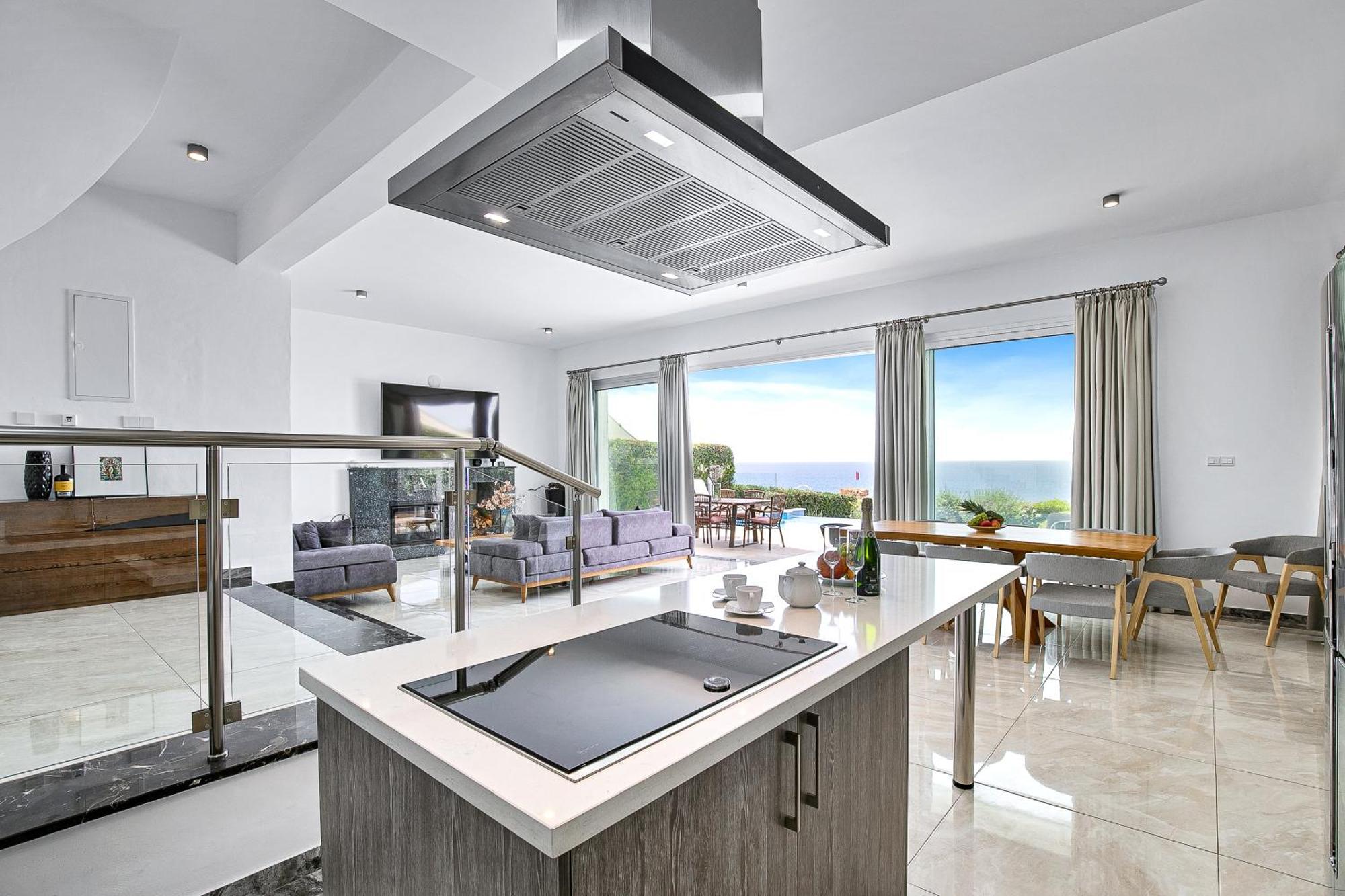 Olymp Luxury Villa D - Luxury Escape With Direct Beach Access And Unique Sunsets بافوس المظهر الخارجي الصورة