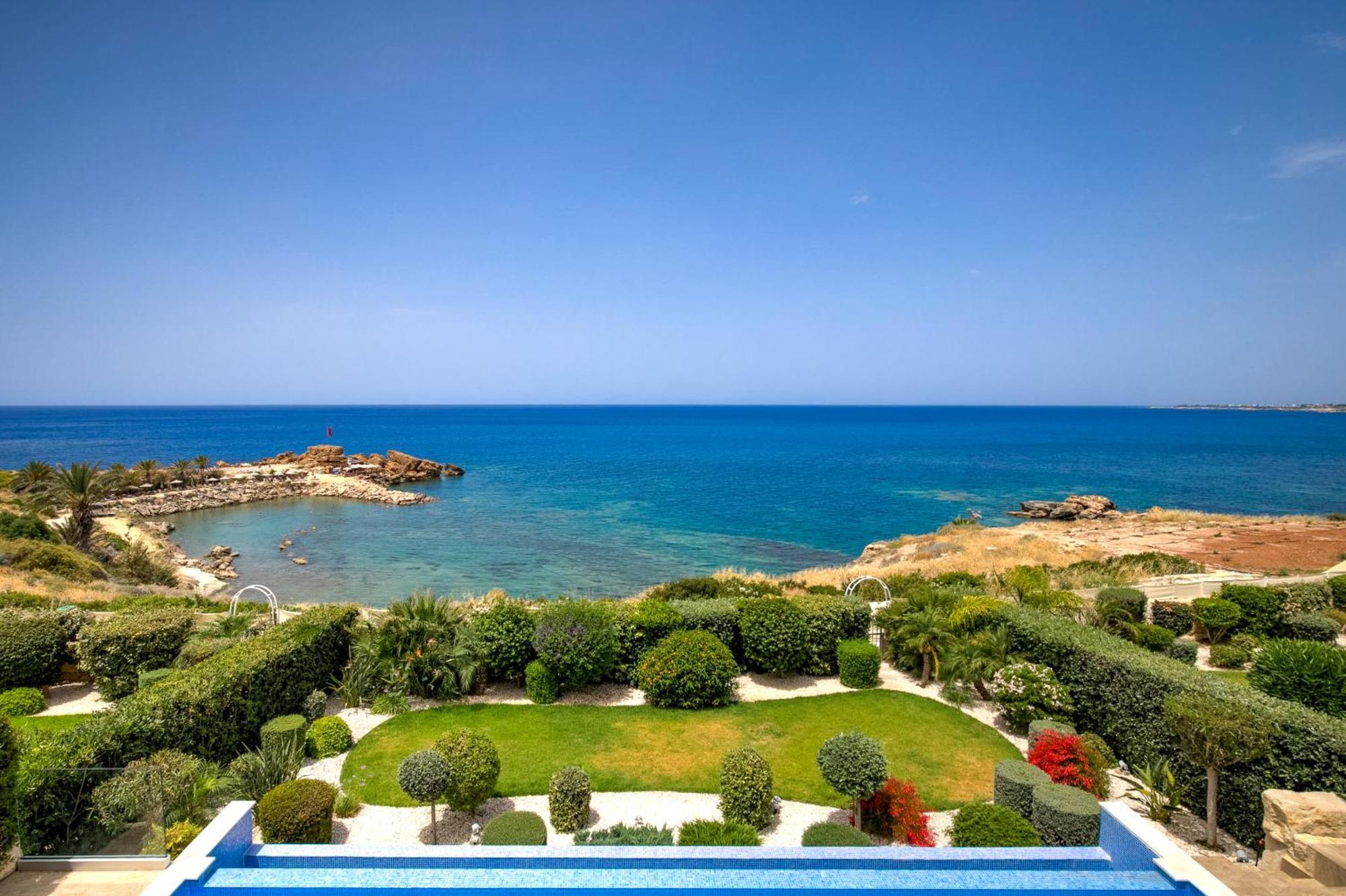 Olymp Luxury Villa D - Luxury Escape With Direct Beach Access And Unique Sunsets بافوس المظهر الخارجي الصورة