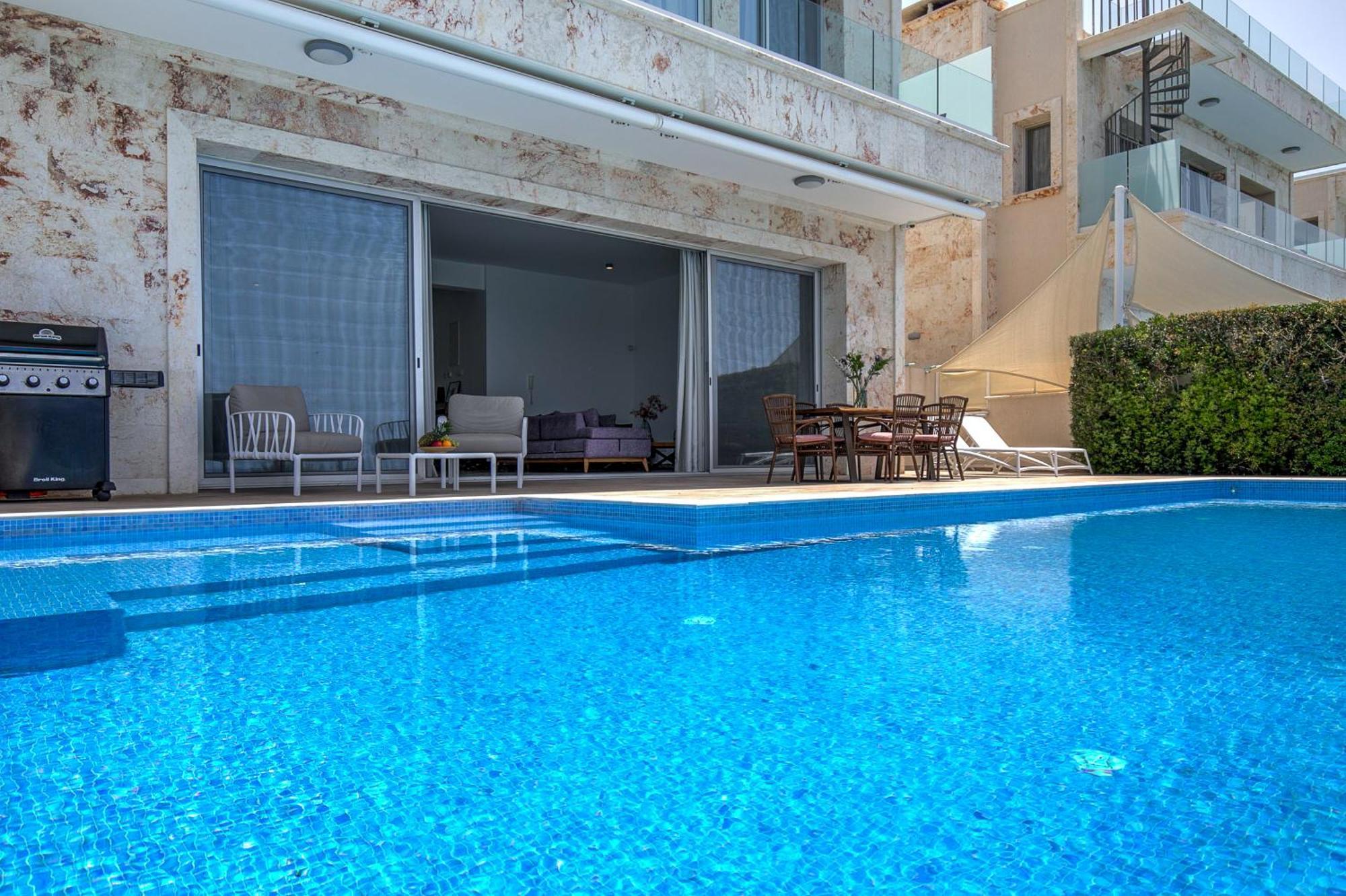 Olymp Luxury Villa D - Luxury Escape With Direct Beach Access And Unique Sunsets بافوس المظهر الخارجي الصورة