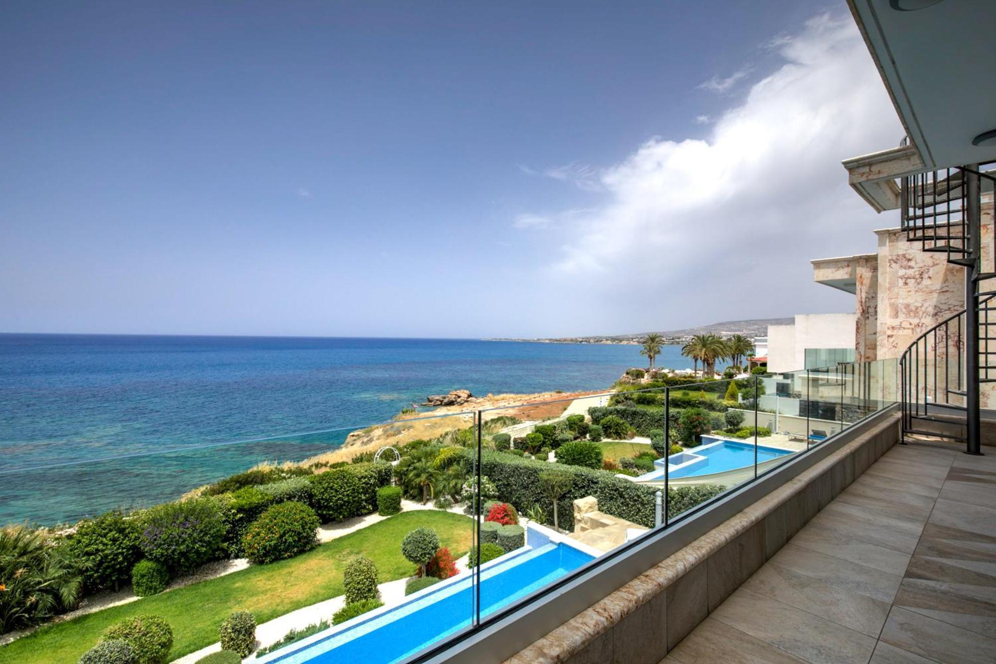 Olymp Luxury Villa D - Luxury Escape With Direct Beach Access And Unique Sunsets بافوس المظهر الخارجي الصورة
