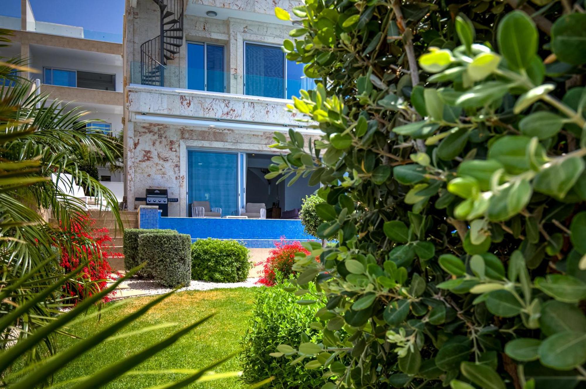 Olymp Luxury Villa D - Luxury Escape With Direct Beach Access And Unique Sunsets بافوس المظهر الخارجي الصورة